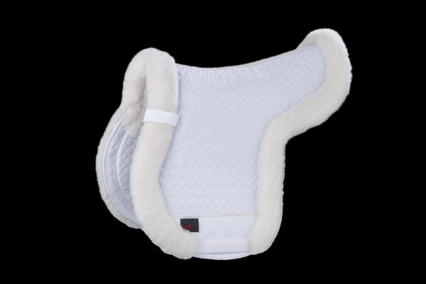 Shaped Hunter / Jumper Sheepskin Pad - Horsedream Importers