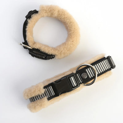 Horsedream Sheepskin Dog Collar - Horsedream Importers